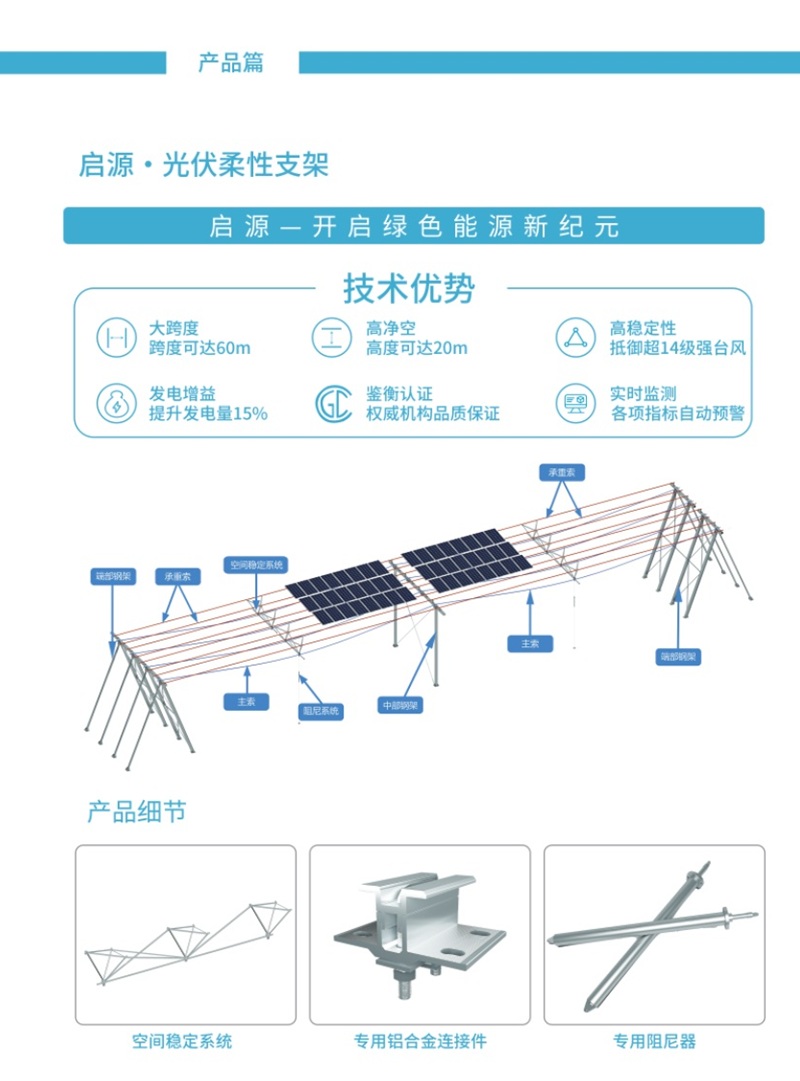 启源·光伏柔性支架系统